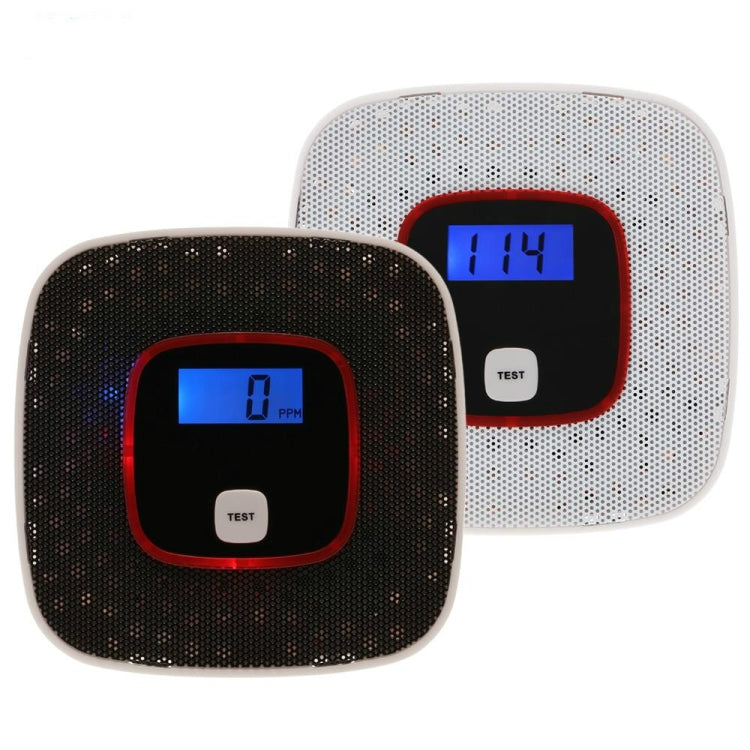 Carbon Monoxide Detector Gas Alarm Sensor Poisoning Gas Tester Human Voice Warning Detector with LCD Display Carbon Monoxide Detector Gas Alarm Sensor Poisoning Gas Tester Human Voice Warning Detector with LCD Display
